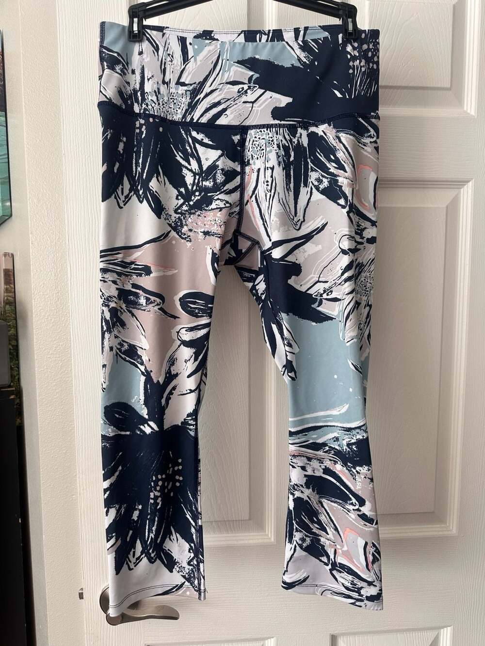 Apana Floral Print Leggings Size L